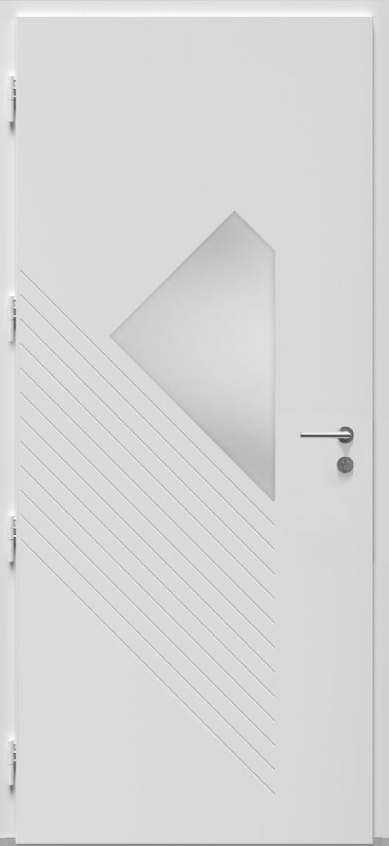 Porte d'entrée Aluminium Elektro 2.1, face intérieure