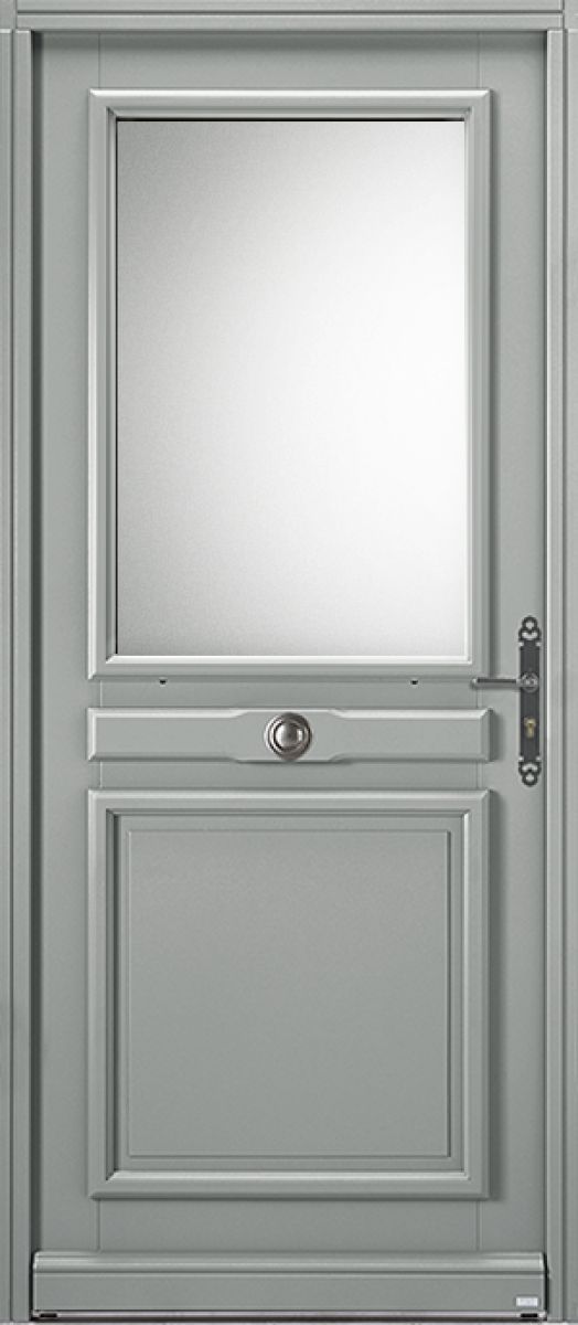 EVRON face extérieure, couleur Gris 7004 satiné