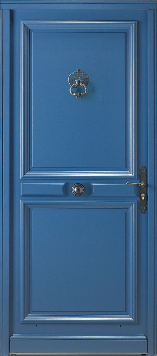 LIVET face extérieure, couleur Bleu 5010 satiné