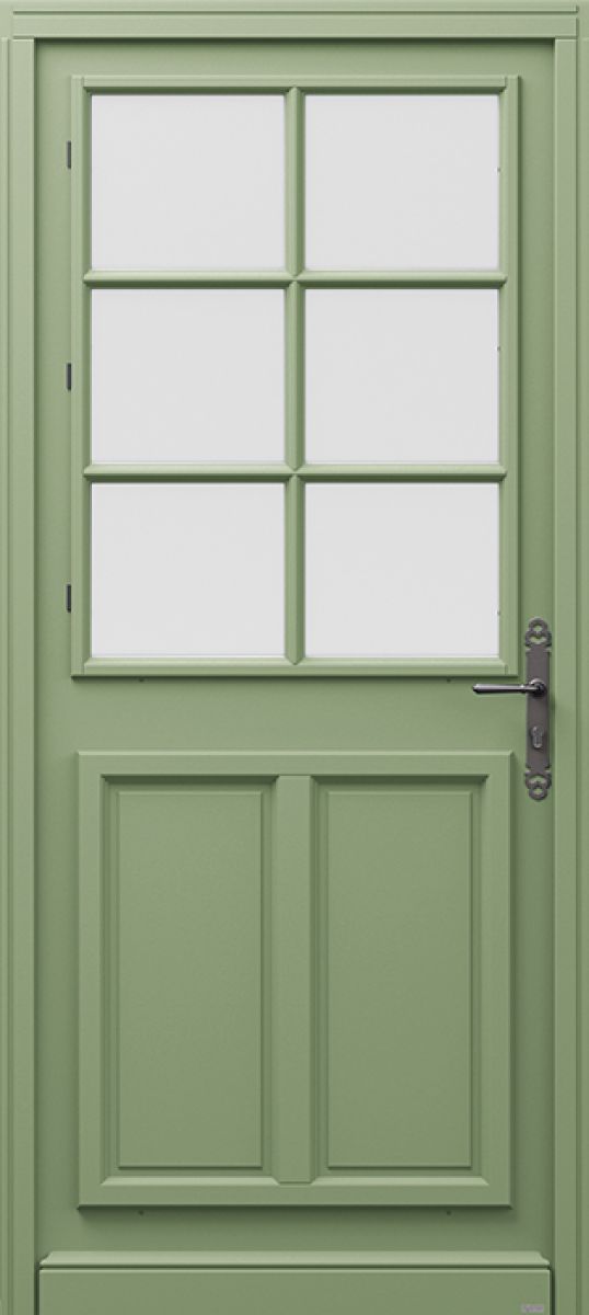 MAYENNE face extérieure, couleur Vert 6021 satiné