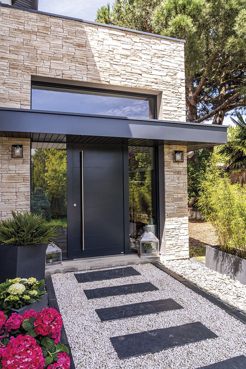 Porte D entr e Moderne En Aluminium Phosphore Bel M Porte D entr e Moderne En Aluminium Phosphore Bel M