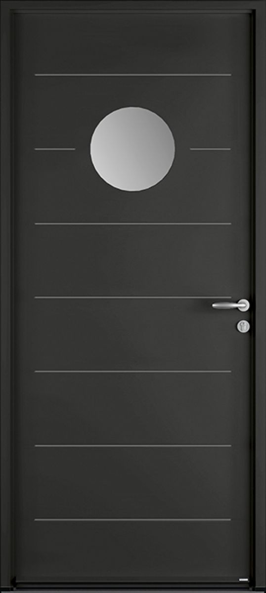 Radian-EVO face extérieure, couleur noir 2100 texturé