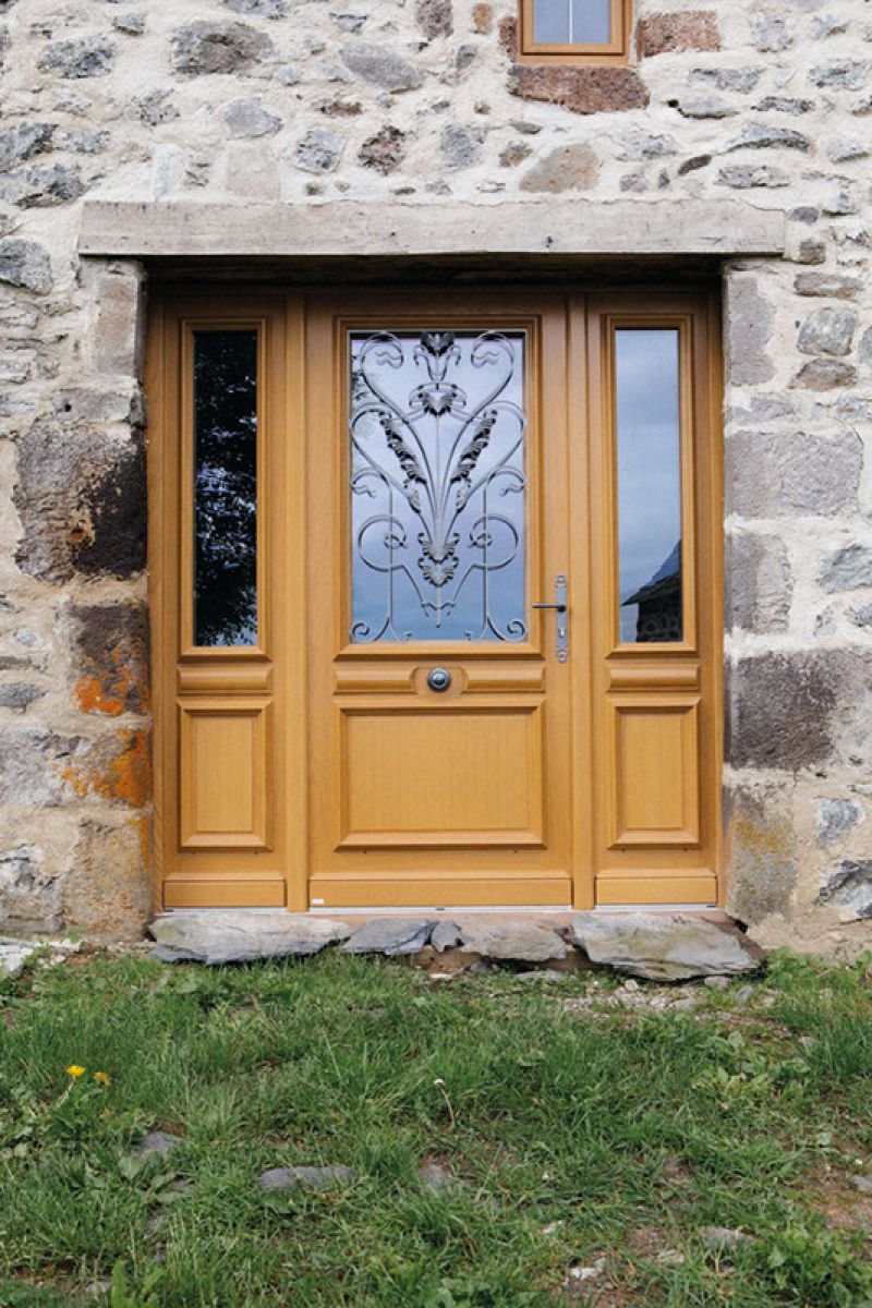 Porte entrée Bois Valençay